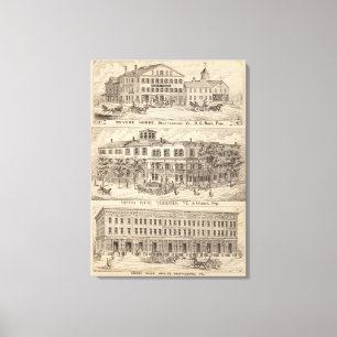 Toile Vénérez la Chambre et le bloc de Crosby dans