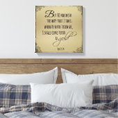 Toile Venez comme Gold Job Bible Verse (Insitu(Chambre))