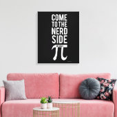 Toile Venez Sur Le Côté Nerd (Insitu(Salon))