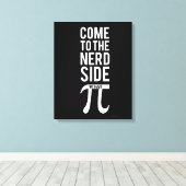Toile Venez Sur Le Côté Nerd (Insitu (Plancher de Bois))