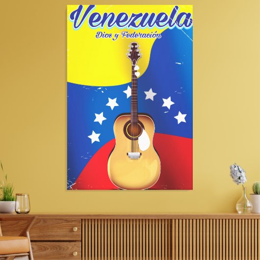 Toile Venezuela Dios y Federación (Insitu(Salon))
