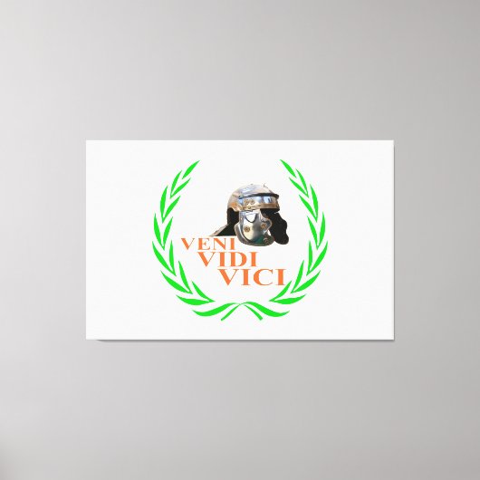 Toile Veni Vidi Vici (Recto)