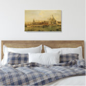 Toile Venise Le Dogana et Père Noël Maria della Salute (Insitu(Chambre))