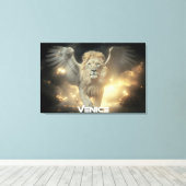 TOILE VENISE - LION AILÉ (Insitu (Plancher de Bois))