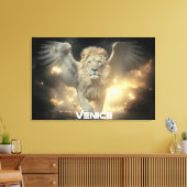 TOILE VENISE - LION AILÉ (Insitu(Salon))