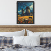 Toile Vent de moulin à vent Starry (Insitu(Chambre))