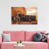 Toile Vente de débris de bâtiment par Vincent van Gogh (Insitu(Salon))