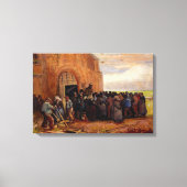 Toile Vente de débris de bâtiment par Vincent van Gogh (Recto)