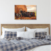 Toile Vente de débris de bâtiment par Vincent van Gogh (Insitu(Chambre))