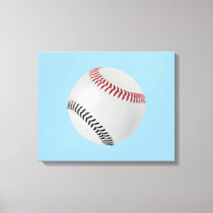 Toile Ventilateur de baseball_couleur_couleur_lacets_rd_