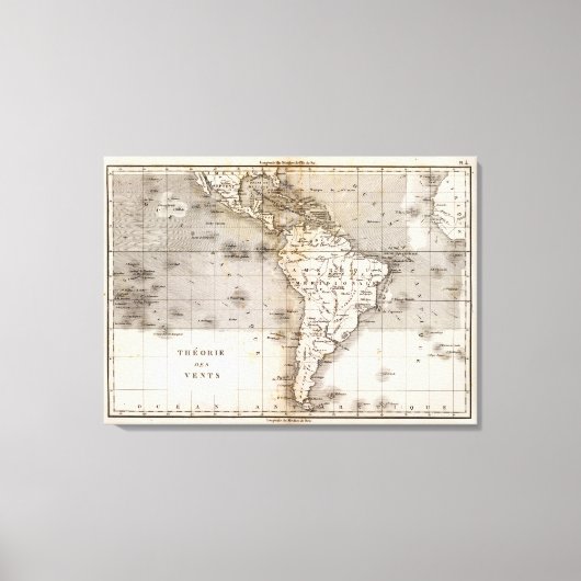 Toile Vents Amerique (Recto)