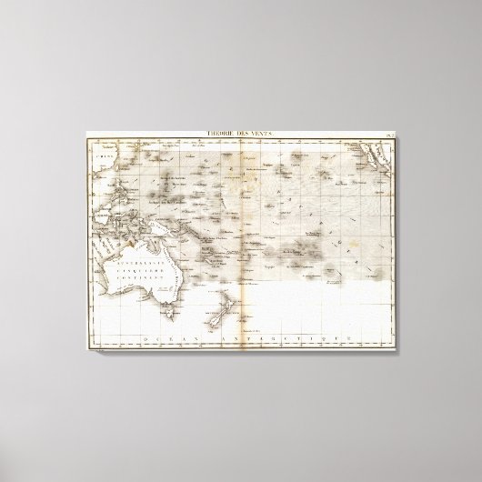 Toile Vents Ocean Pacifique (Recto)