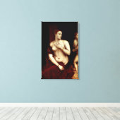 Toile Vénus devant le miroir (Insitu (Plancher de Bois))