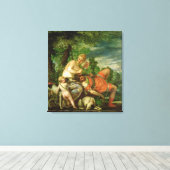 Toile Vénus et Adonis, 1580 (Insitu (Plancher de Bois))