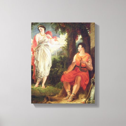 Toile Vénus et Anchises, 1826 (huile sur toile) (Recto)