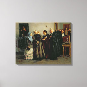 Toile Verdict, "non coupable", 1882