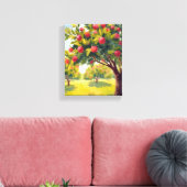 Toile Verger automnal aquarelle (Insitu(Salon))