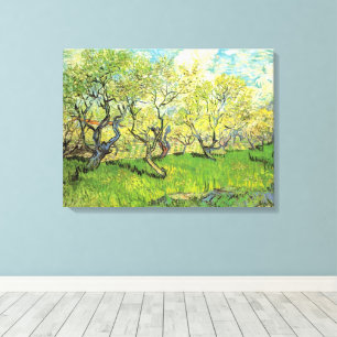Toile Verger en fleurs par Vincent van Gogh