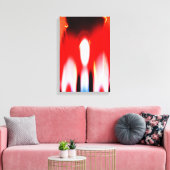 Toile Véritable art de la flamme (Insitu(Salon))