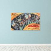 Toile Vermilion, Ohio - Scènes de grandes lettres (Insitu (Plancher de Bois))