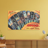 Toile Vermilion, Ohio - Scènes de grandes lettres (Insitu(Salon))