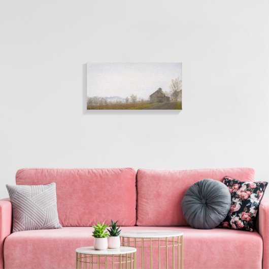 Toile Vermont Barn (Insitu(Salon))