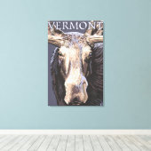 Toile VermontMoose en haut (Insitu (Plancher de Bois))