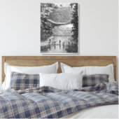 Toile Verney Lovett Cameron (1844-1894) Traversant le Lu (Insitu(Chambre))