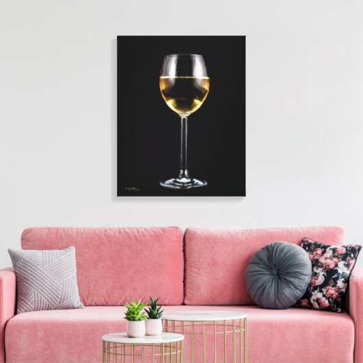 Toile Verre à vin (Insitu(Salon))