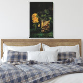 Toile Verre avec des roses par Vincent van Gogh (Insitu(Chambre))