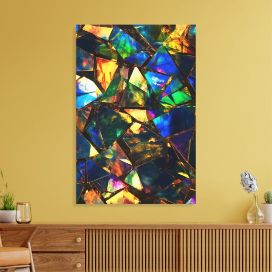 Toile Verre coloré (Insitu(Salon))