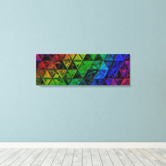 Toile Verre de fierté (Insitu (Plancher de Bois))