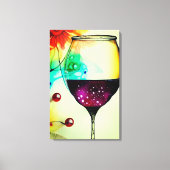 Toile Verre de vin (Recto)