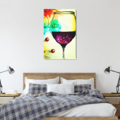 Toile Verre de vin (Insitu(Chambre))