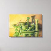 Toile "Verrerie verte" (Recto)