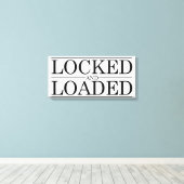 Toile Verrouillé dans la chasteté (Insitu (Plancher de Bois))