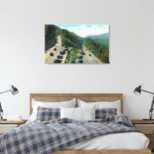 Toile Vers le haut de la piste à partir de l'épingle à c (Insitu(Chambre))