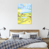 Toile Vers le haut et vers l'extérieur (Insitu(Chambre))