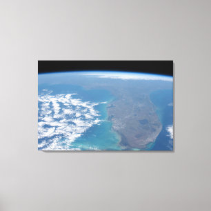 Toile Vers Le Nord La Péninsule De Floride.