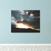 Toile Vers une tempête (Insitu (Plancher de Bois))