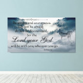 Toile Verse Bible Wolf (Insitu (Plancher de Bois))