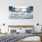 Toile Verse Bible Wolf (Insitu(Chambre))