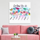 Toile Verset biblique chrétienne inspirant (Insitu(Salon))