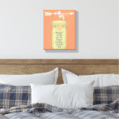 Toile Verset biblique Mason Jar (Insitu(Chambre))