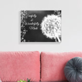 Toile Verset biblique terriblement et merveilleusement f (Insitu(Salon))