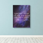 Toile Versets du Coran | OEuvre d'art murale islamique (Insitu (Plancher de Bois))