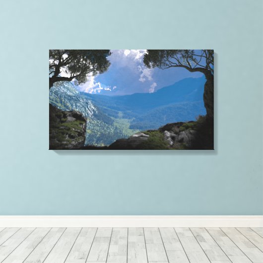 Toile Vert (Insitu (Plancher de Bois))