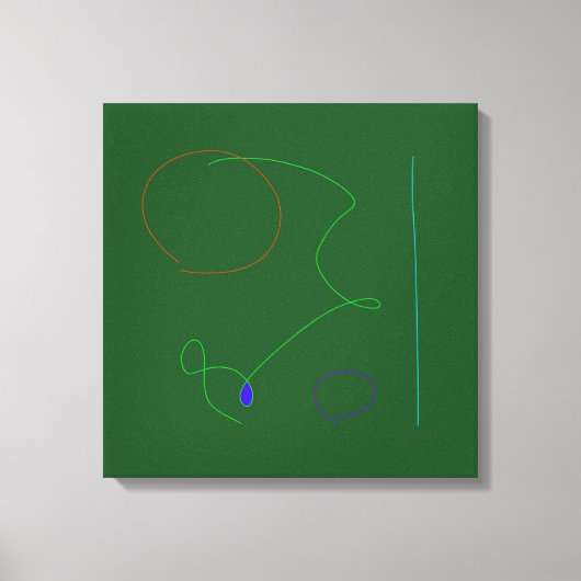 Toile Vert Clair (Recto)