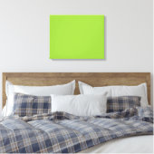 Toile Vert printemps - Vert clair Modèle blanc (Insitu(Chambre))