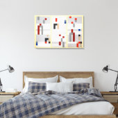 Toile Vertical Horizontal | Sophie Taeuber-Arp | (Insitu(Chambre))